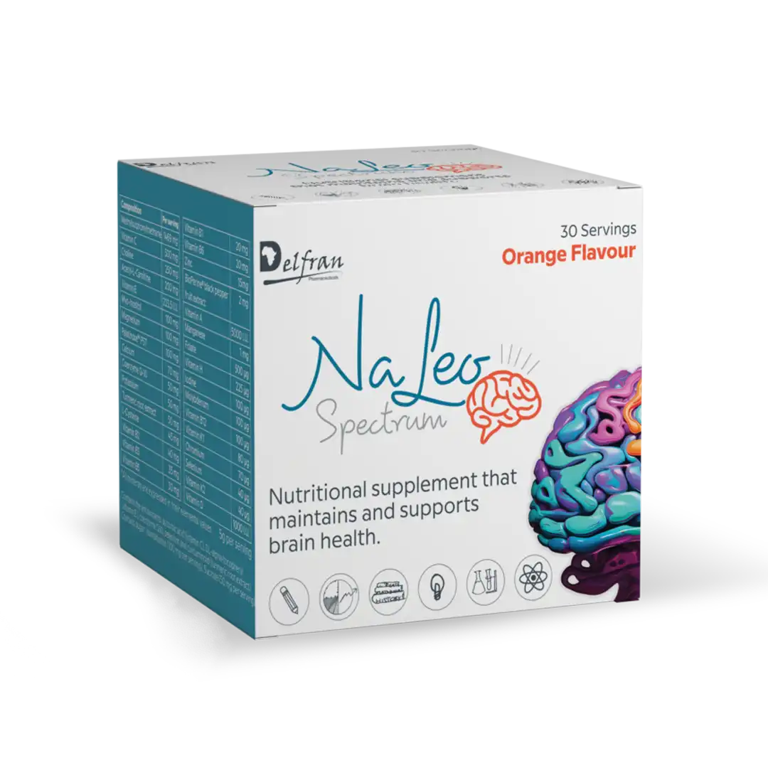 Naleo Spectrum Nutritional Supplement Powder, 150g Orange Flavour