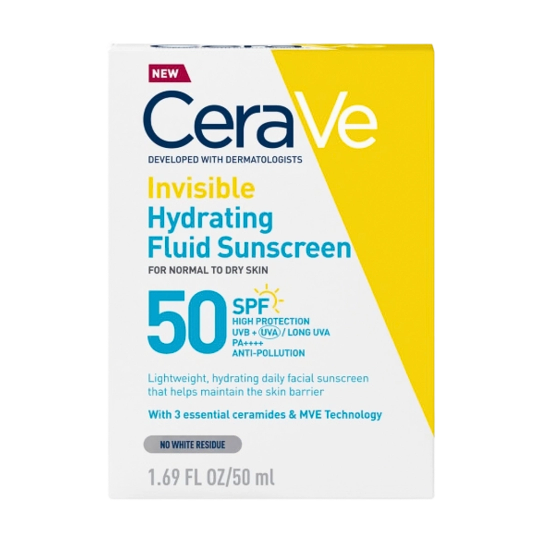 CeraVe Invisible Hydrating Fluid SPF 50, 50ml