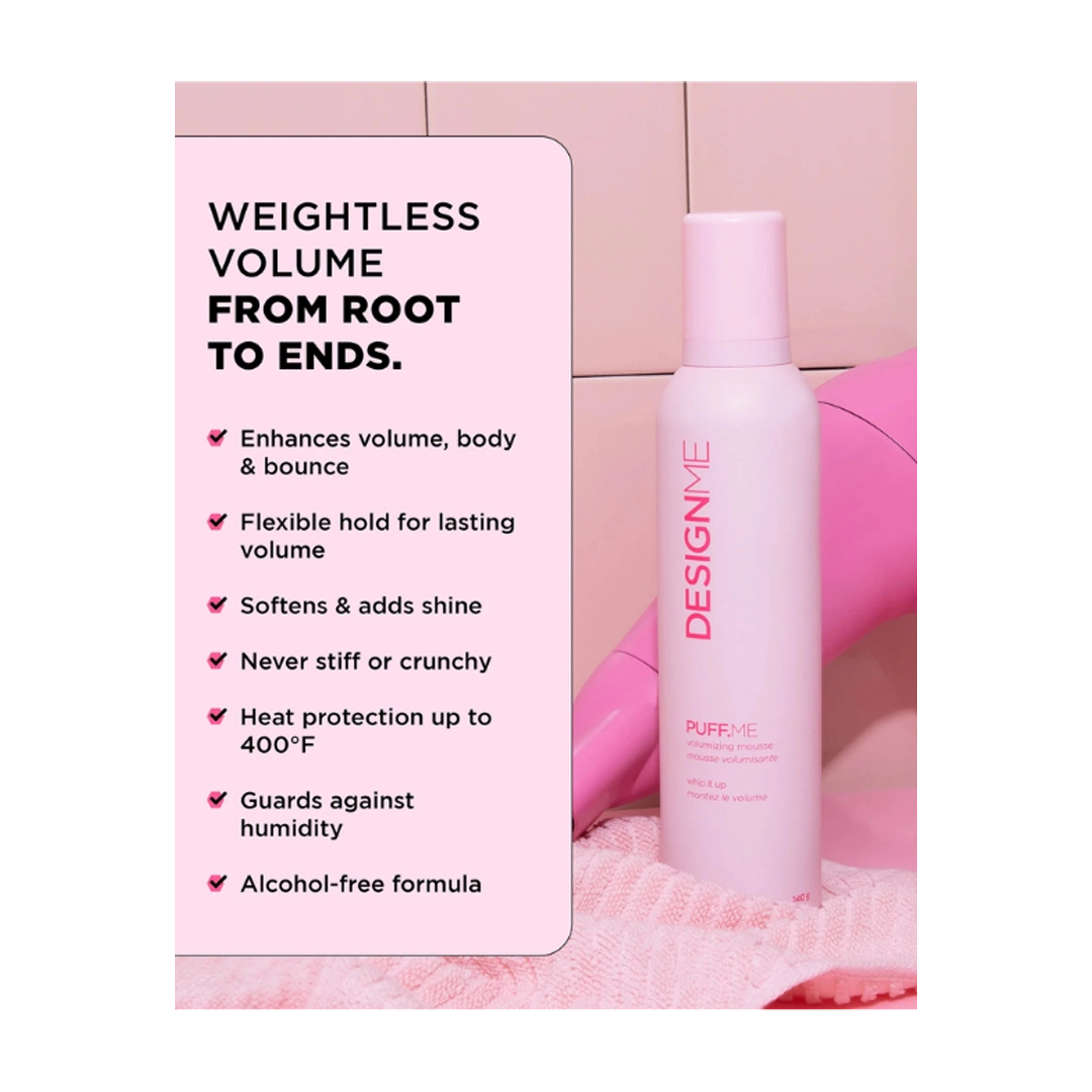 DESIGNME Puff.Me Volumizing Mousse, 250ml
