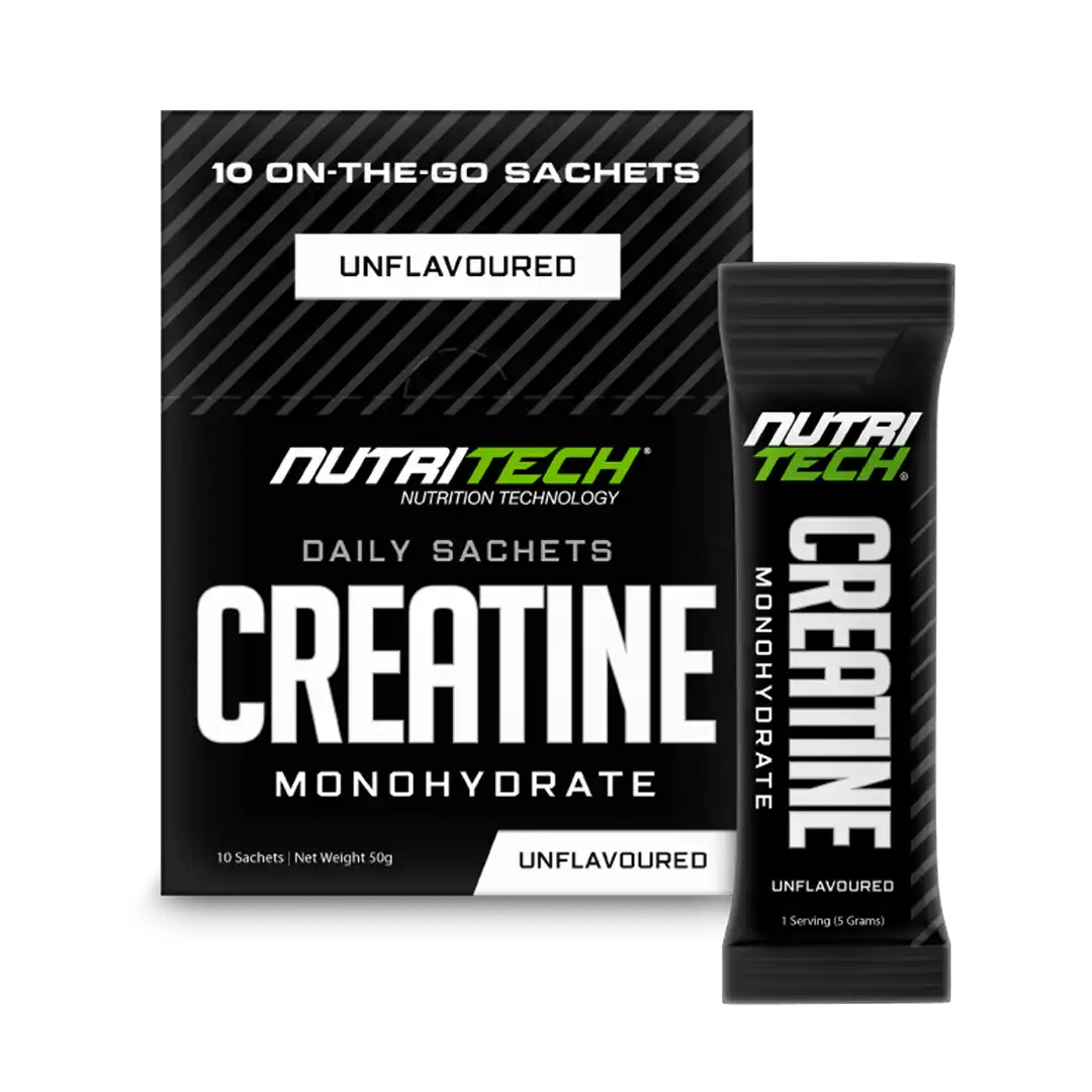Nutritech Creatine Monohydrate Sachets, 10's