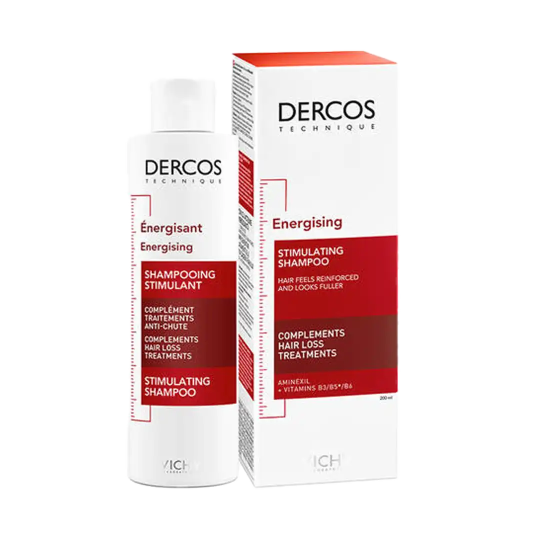 Vichy Dercos Energising Anti-Hairloss Shampoo Complement, 200ml
