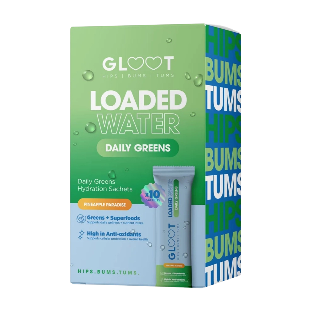 Gloot Loaded Water Greens, 10's