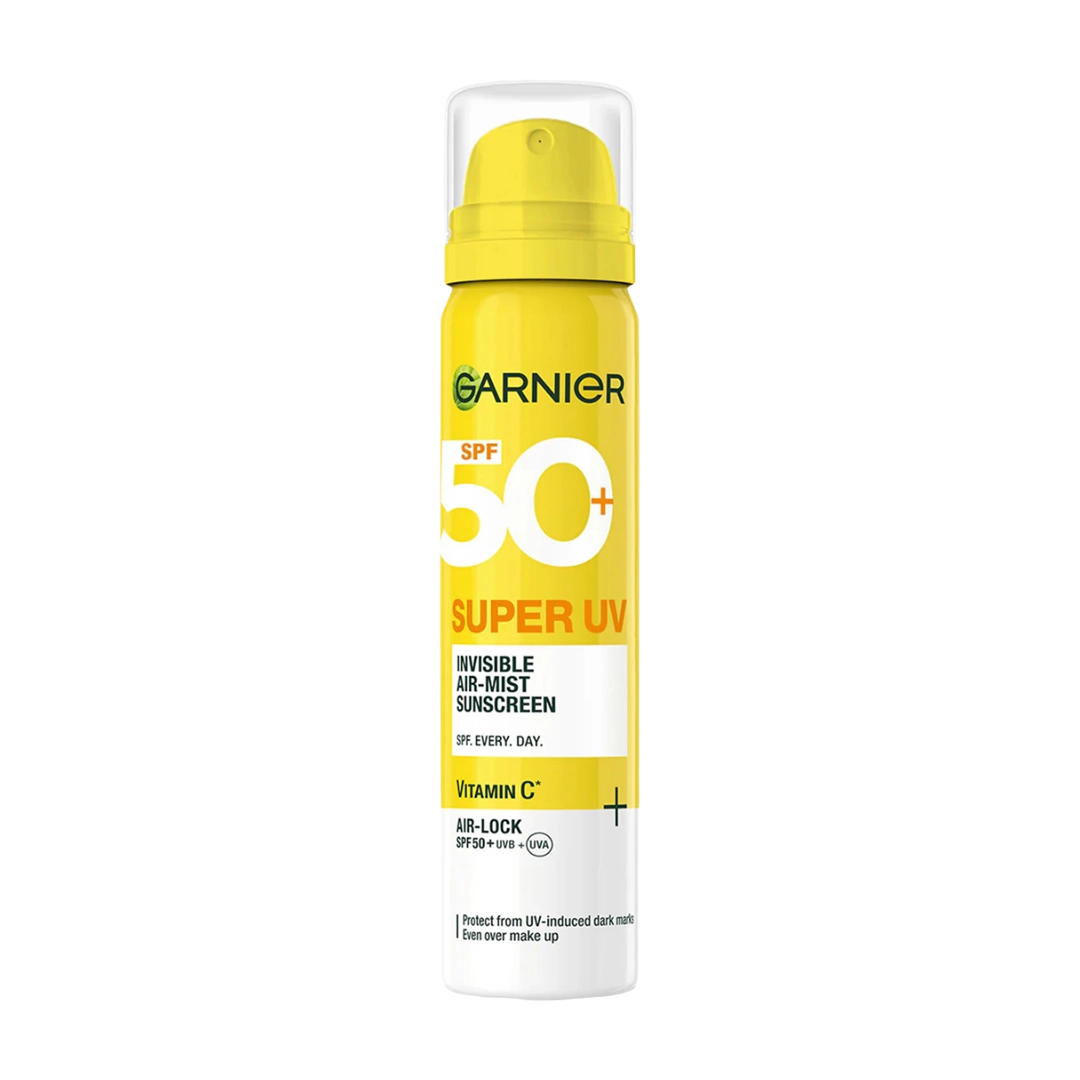 Garnier Super UV Air-Mist Sunscreen Invisible Vitamin C, 75ml