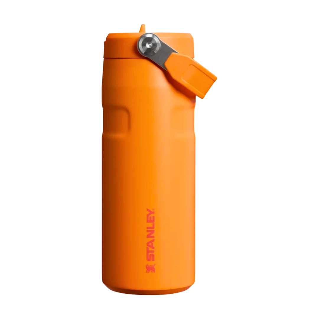 Stanley The IceFlow™ Bottle Flip Straw 2.0 Goldenrod Coral, 0.47L