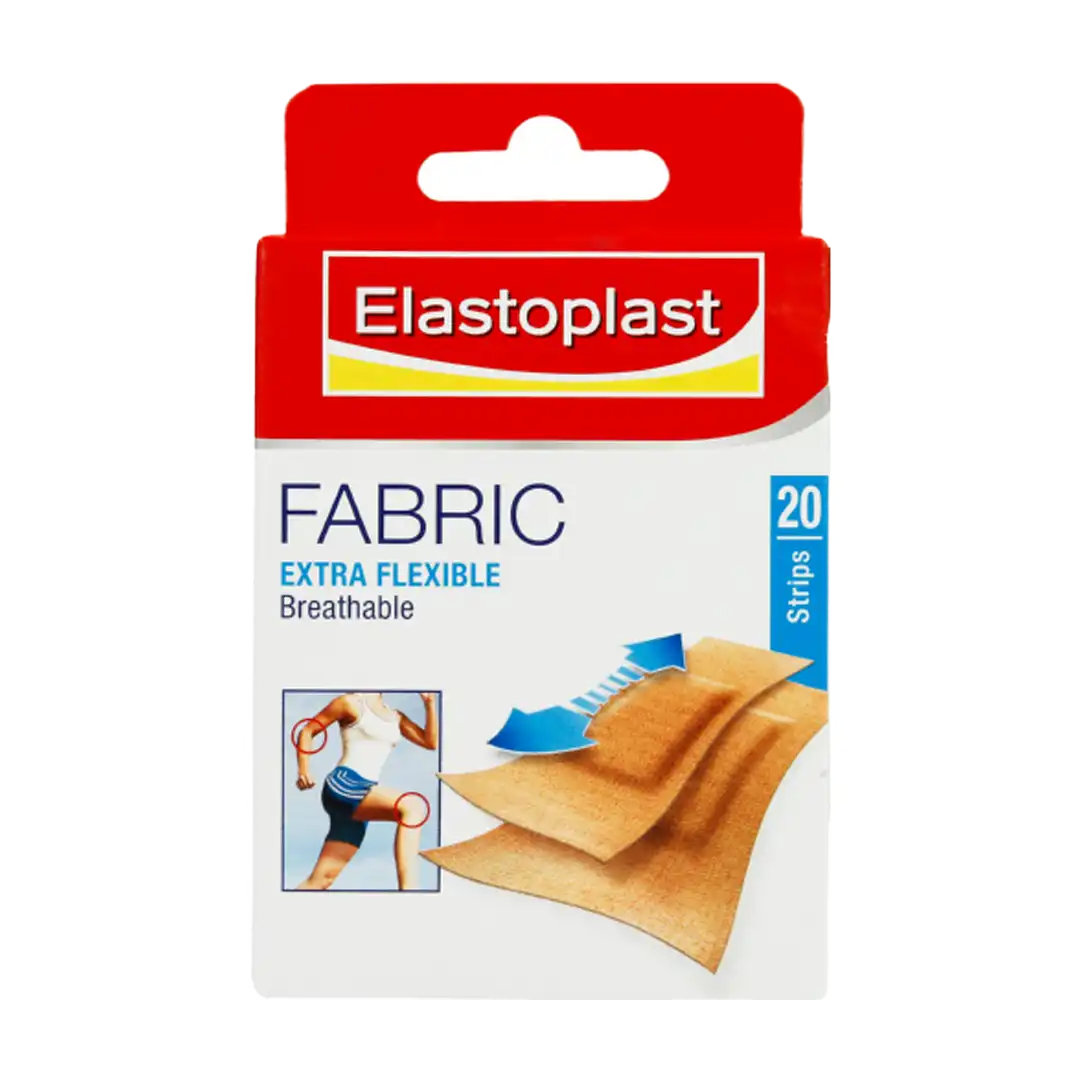 Elastoplast Fabric Extra Flexible Strips, 20's