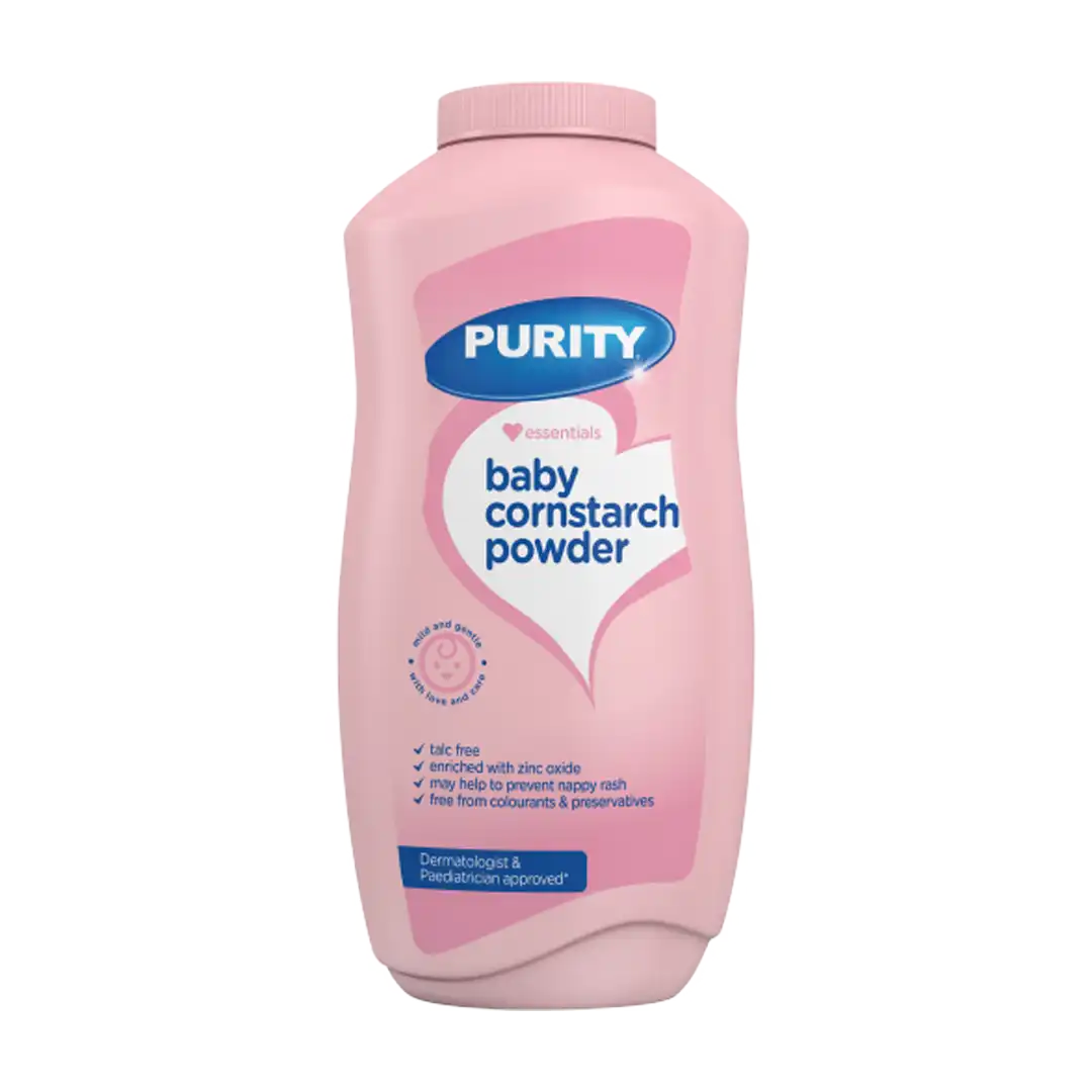 Purity & Elizabeth Anne's Essentials Baby Cornstarch Powder, 200g