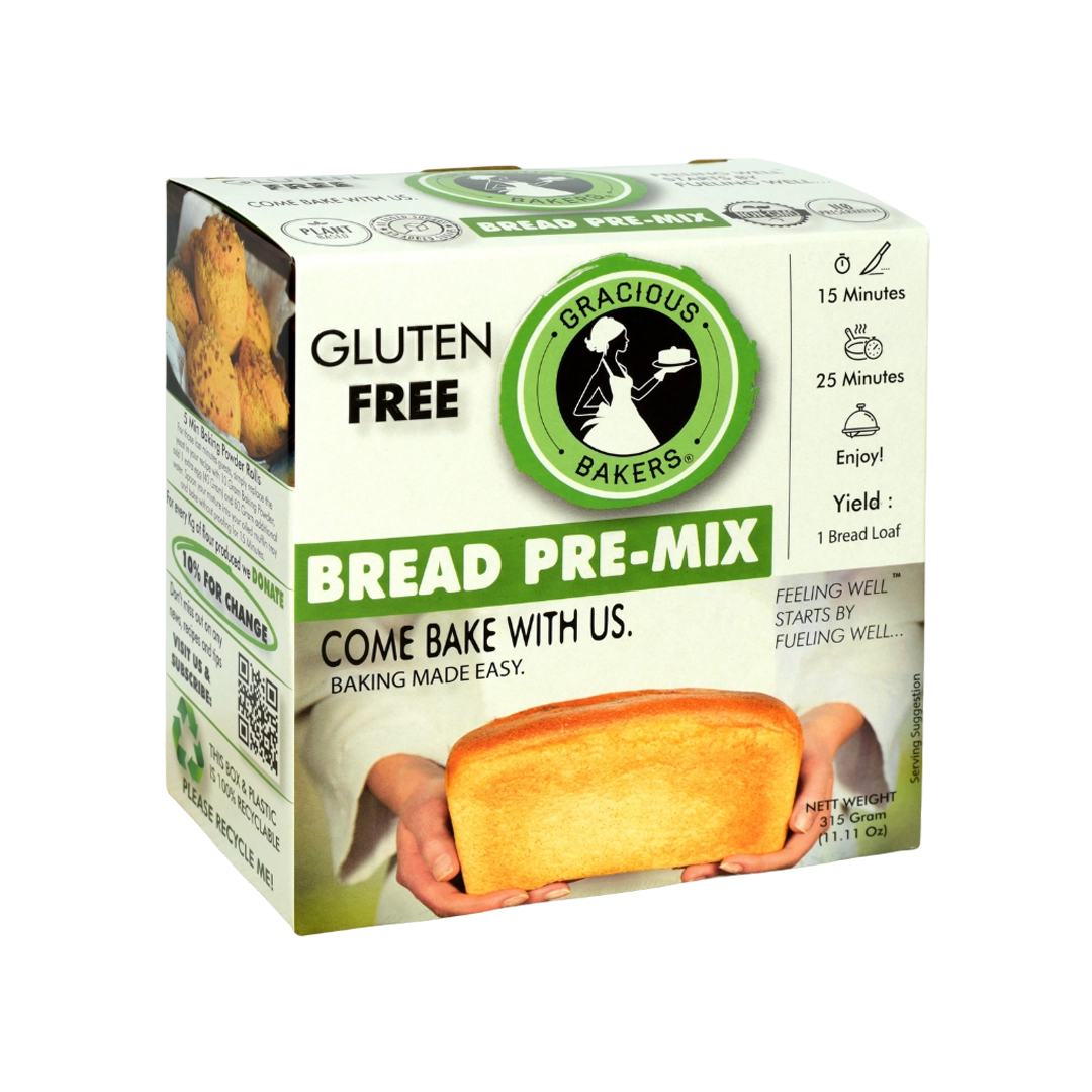 Gracious Bakers Bread Pre-Mix, 315g
