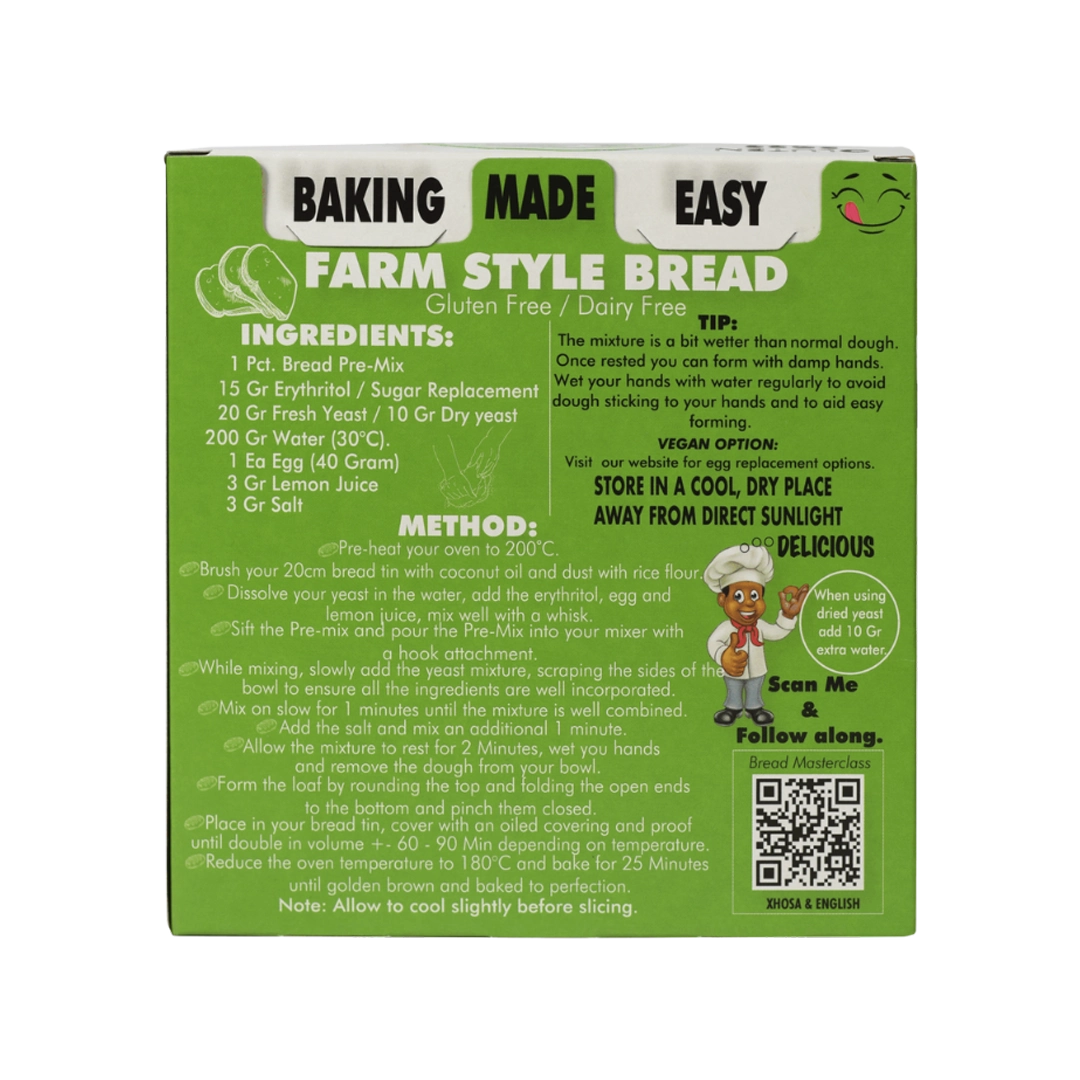 Gracious Bakers Bread Pre-Mix, 315g