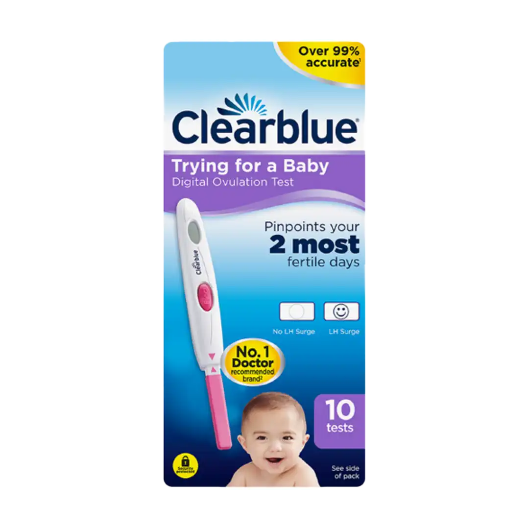 Clearblue Digital Ovulation Test, 10's
