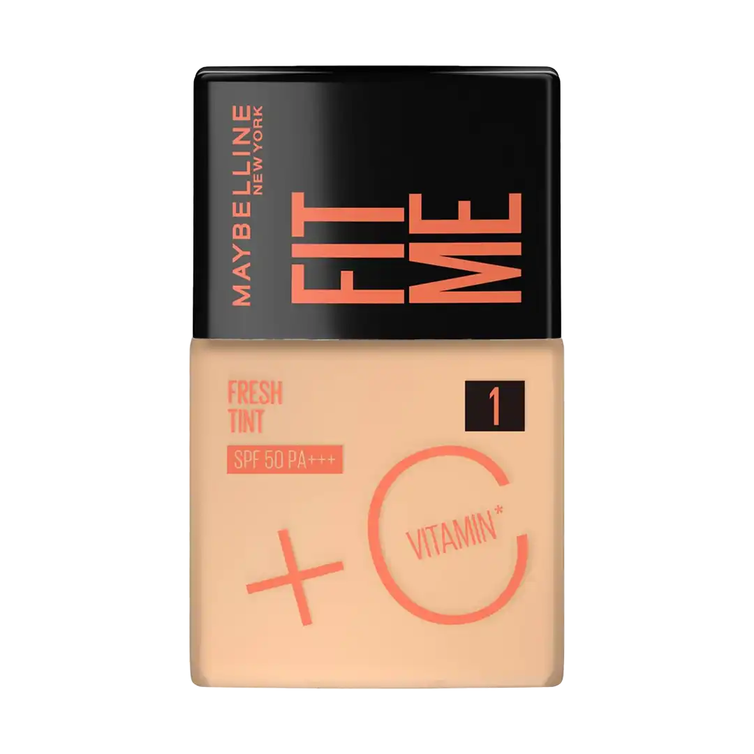 Maybelline Fit Me Foundation Wholesale Maybelline Fit Me Fresh Tint Foundation SPF50, Assorted