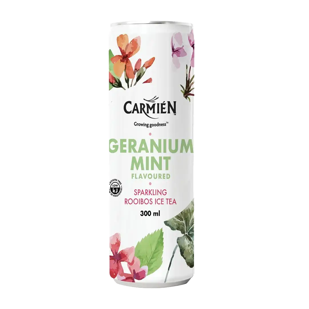 Carmien Geranium Mint Sparkling Ice Tea, 300ml