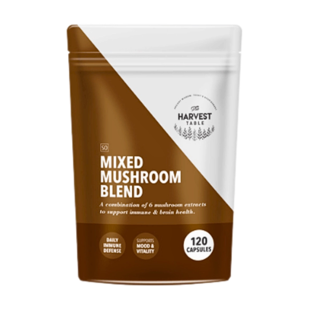 The Harvest Table Organic Mixed Mushroom Blend Capsules, 120's