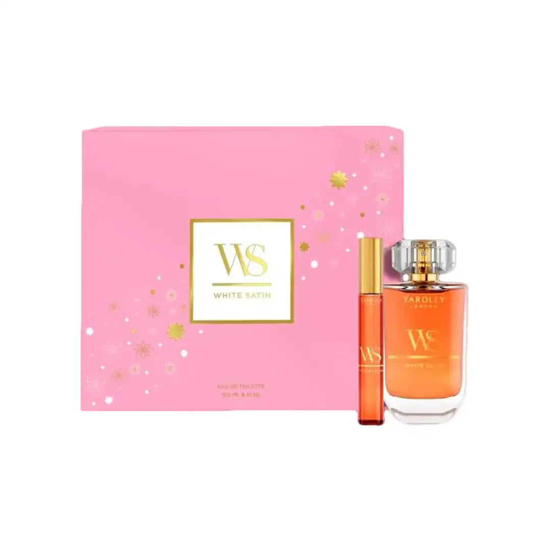 Yardley White Satin EDT Gift Set