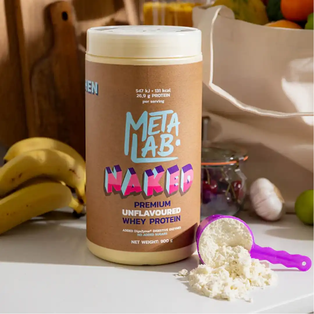 Metalab NAKED Premium unflavoured Whey Protein, 29 Servings