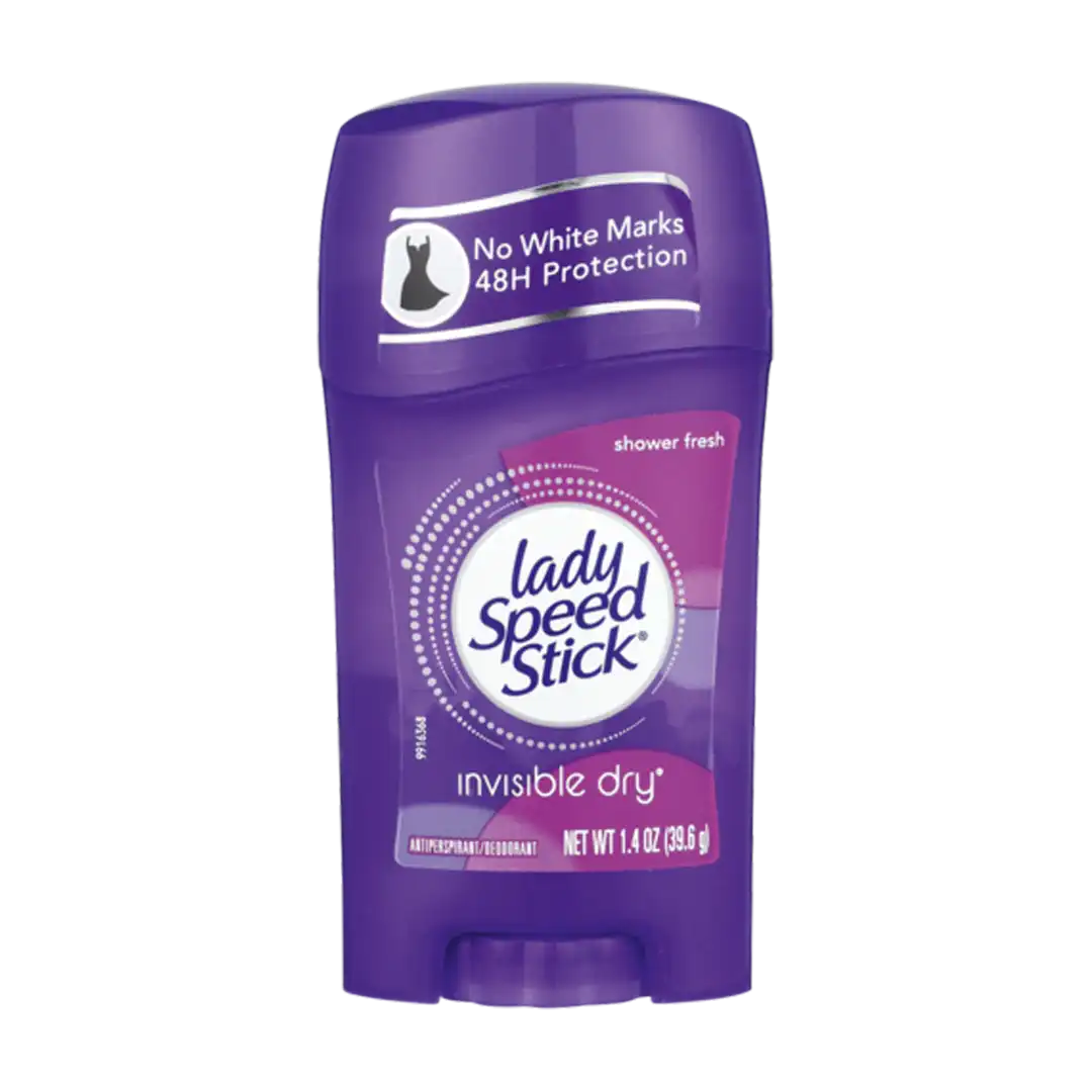 Lady Speed Stick Invisible Dry Anti-Perspirant Shower Fresh, 39.6g