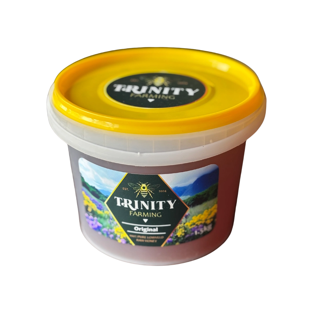Trinity Raw Honey Tub Original, 1,5kg