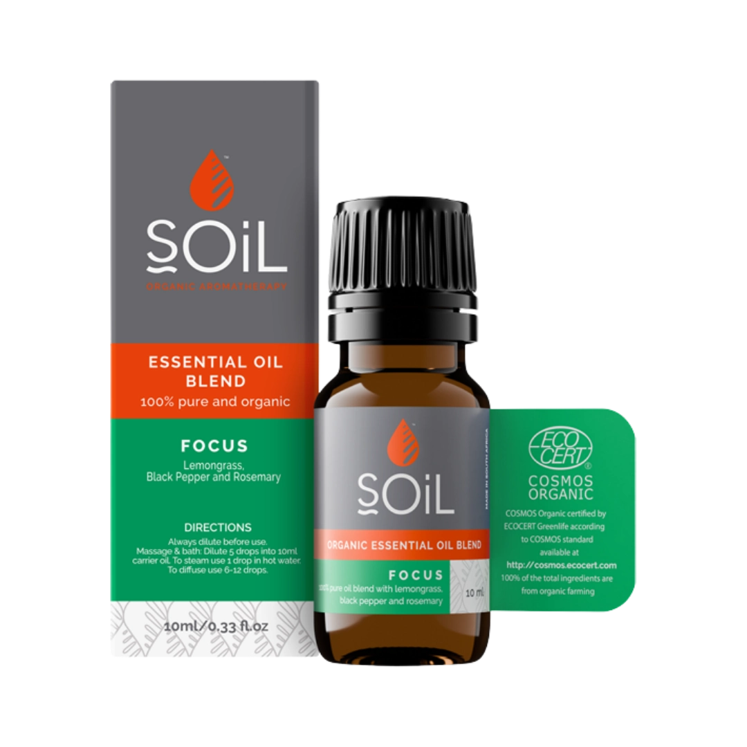 Soil Organic Focus Essential Oil Blend, 10ml
