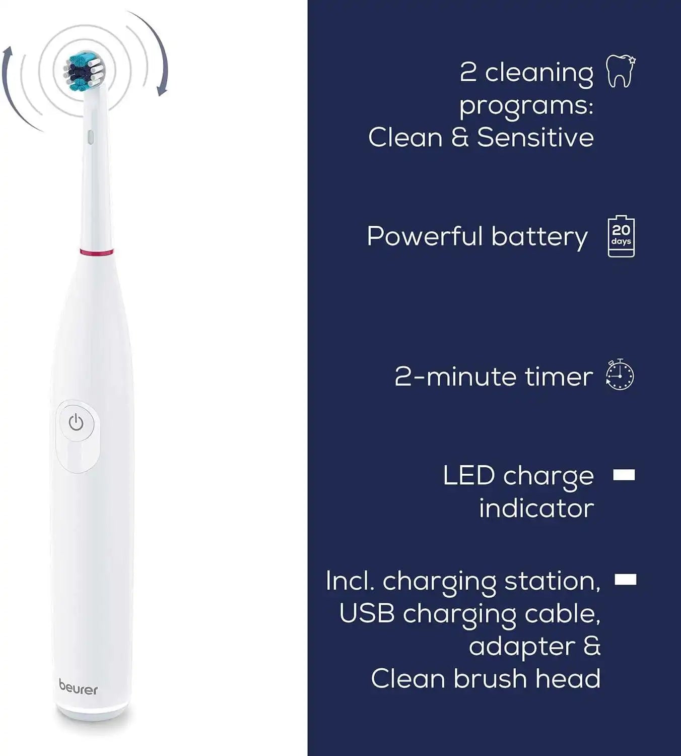 Beurer TB30 Electric Toothbrush
