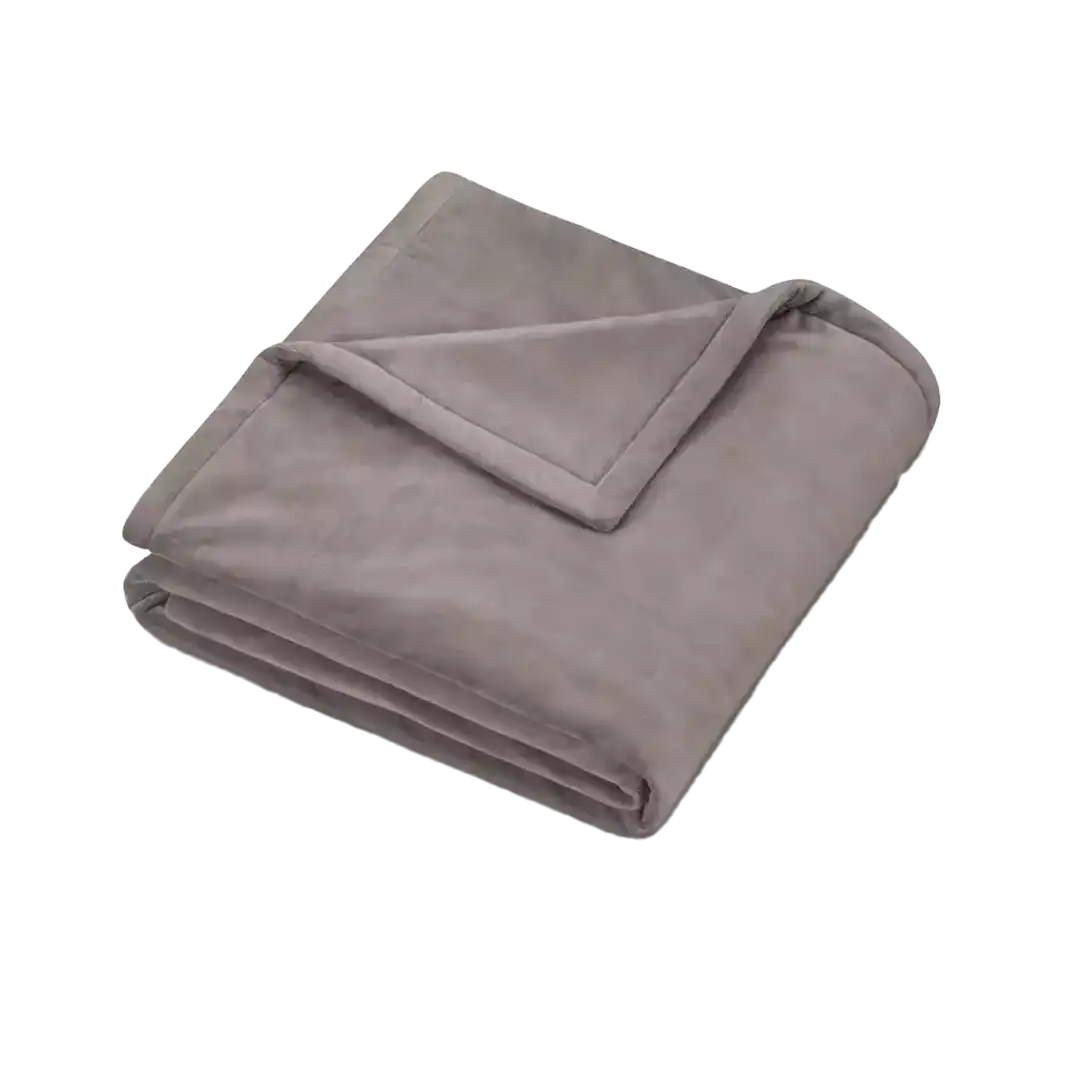Beurer HD75 Heated Blanket Brown-Grey