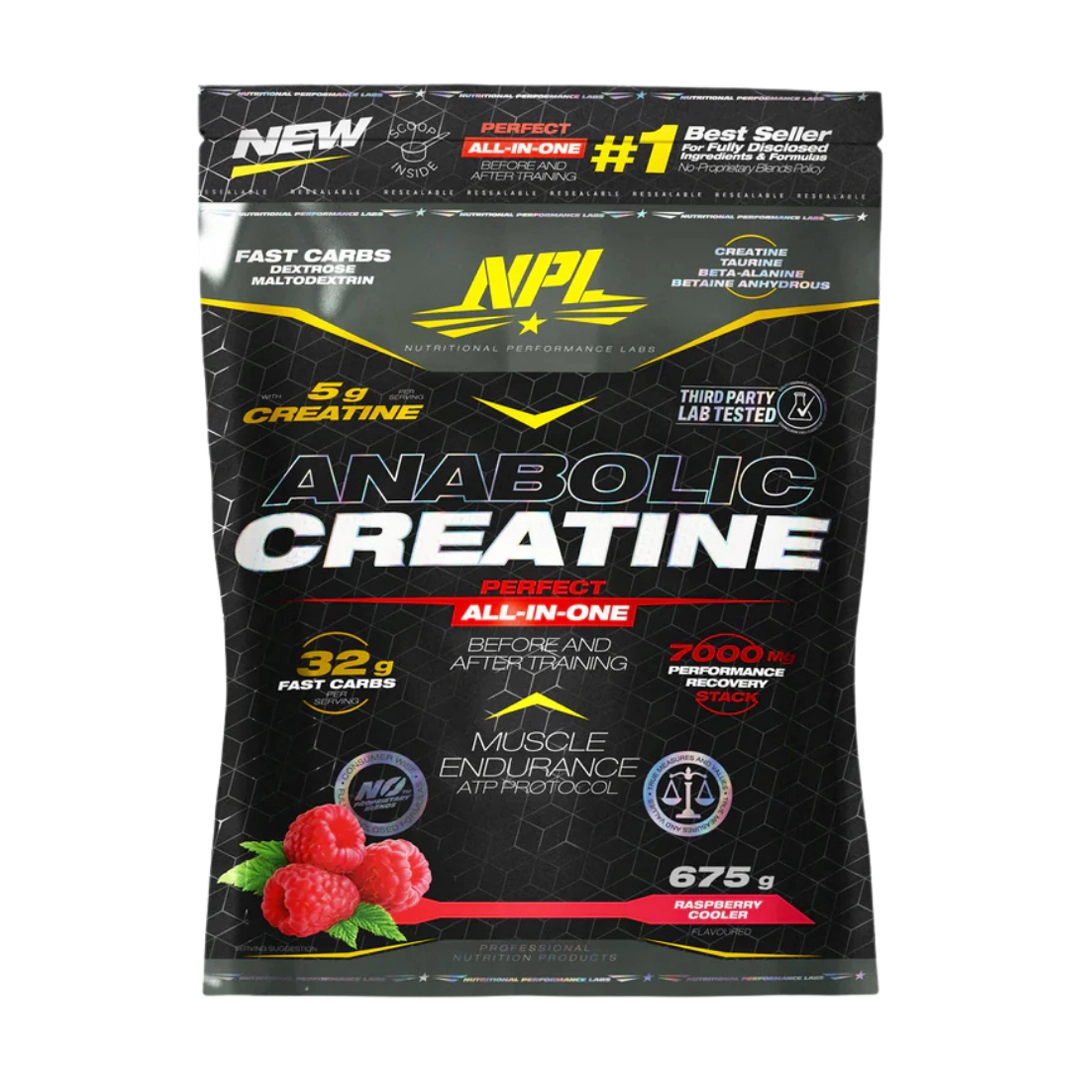 NPL Anabolic Creatine, 675g Assorted
