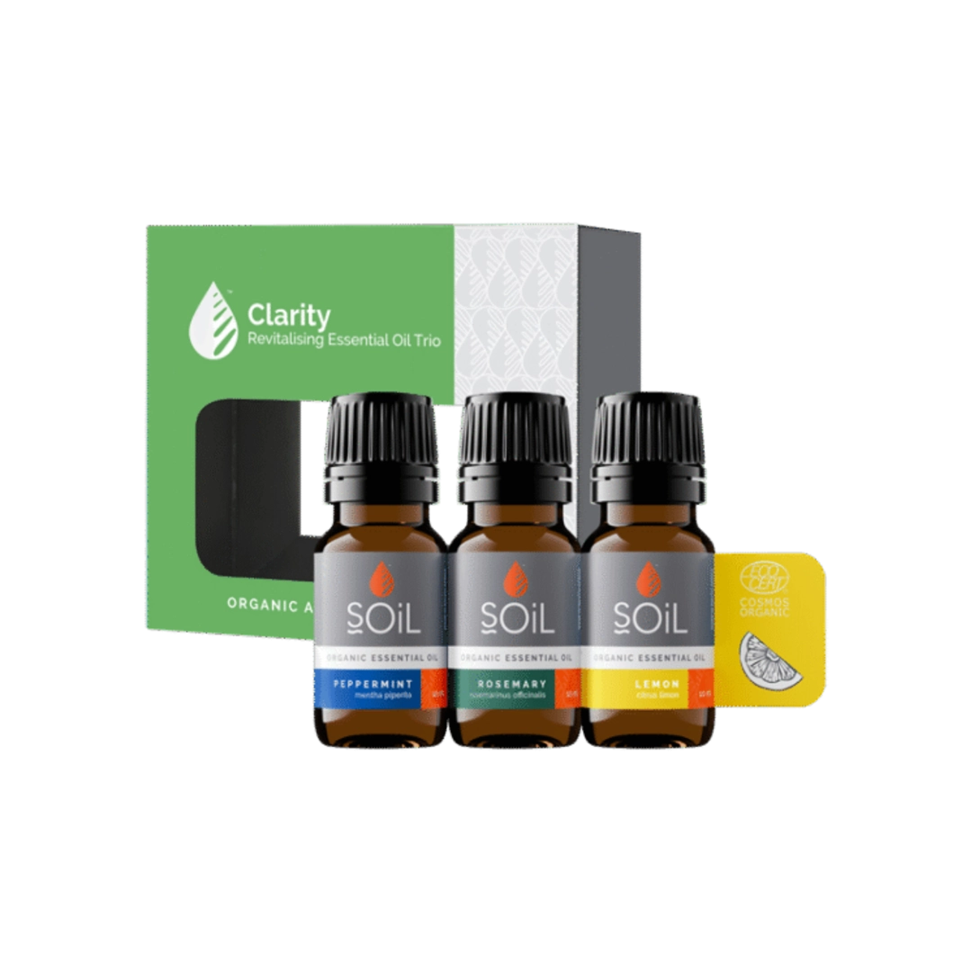 Soil Organic Clarity Essential Oil Trio