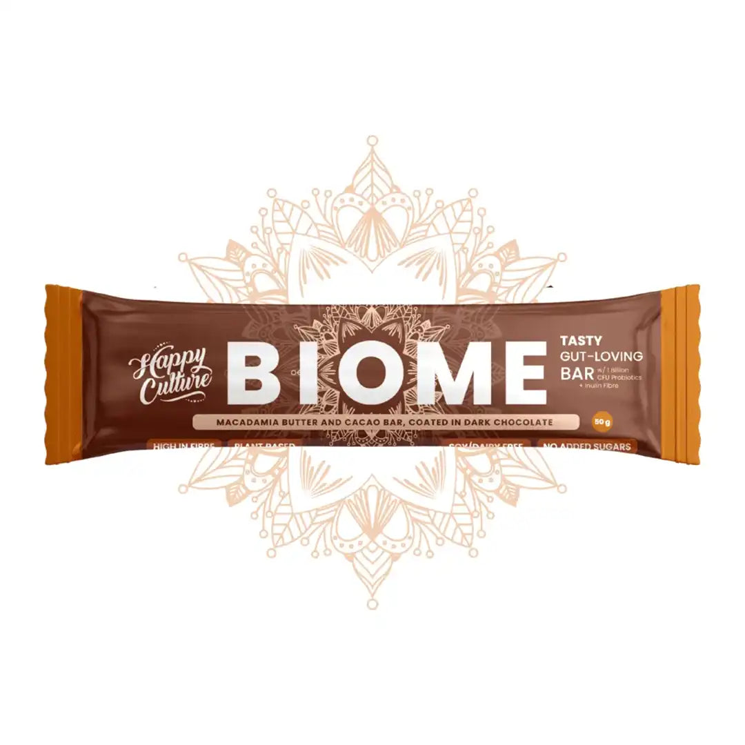 Biome Bars Macadamia Butter and Cocoa, 50g