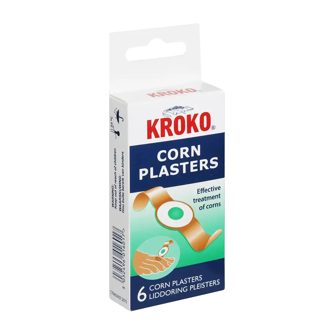 Kroko Medicated Corn Plasters, 6's