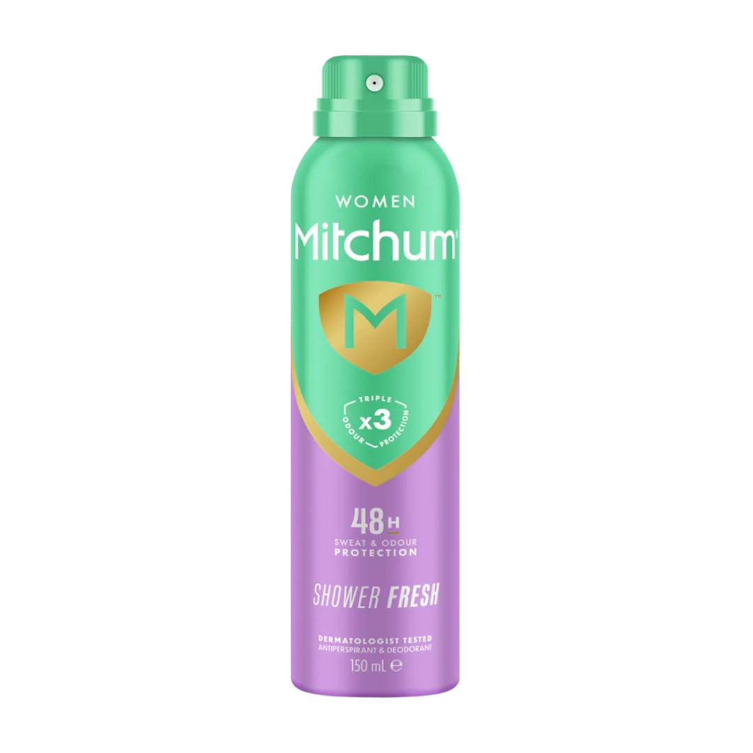Mitchum Women 48H Aerosol Shower Fresh, 150ml