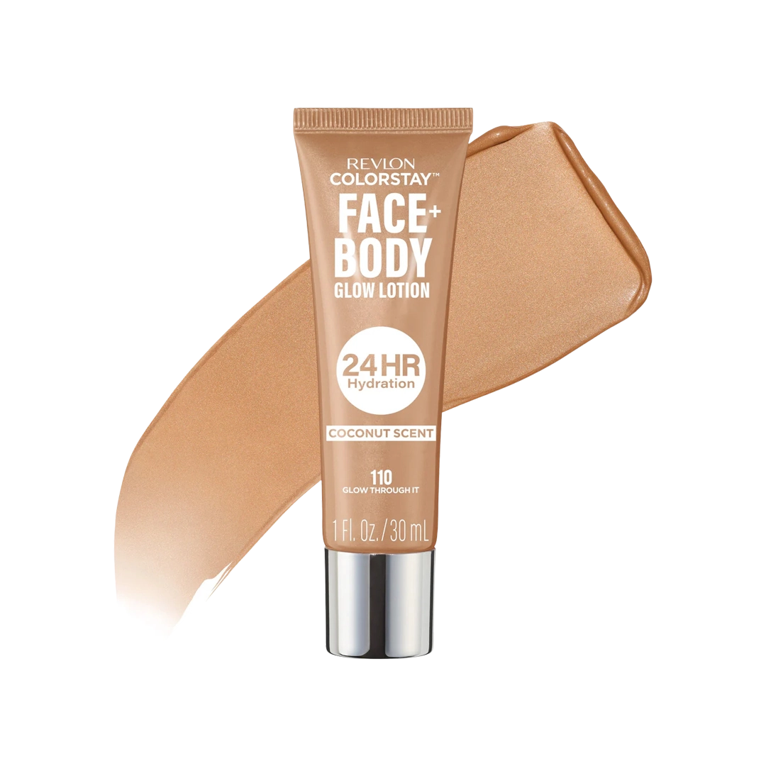 Revlon ColorSta Face + Body Glow Lotion, 30ml Assorted