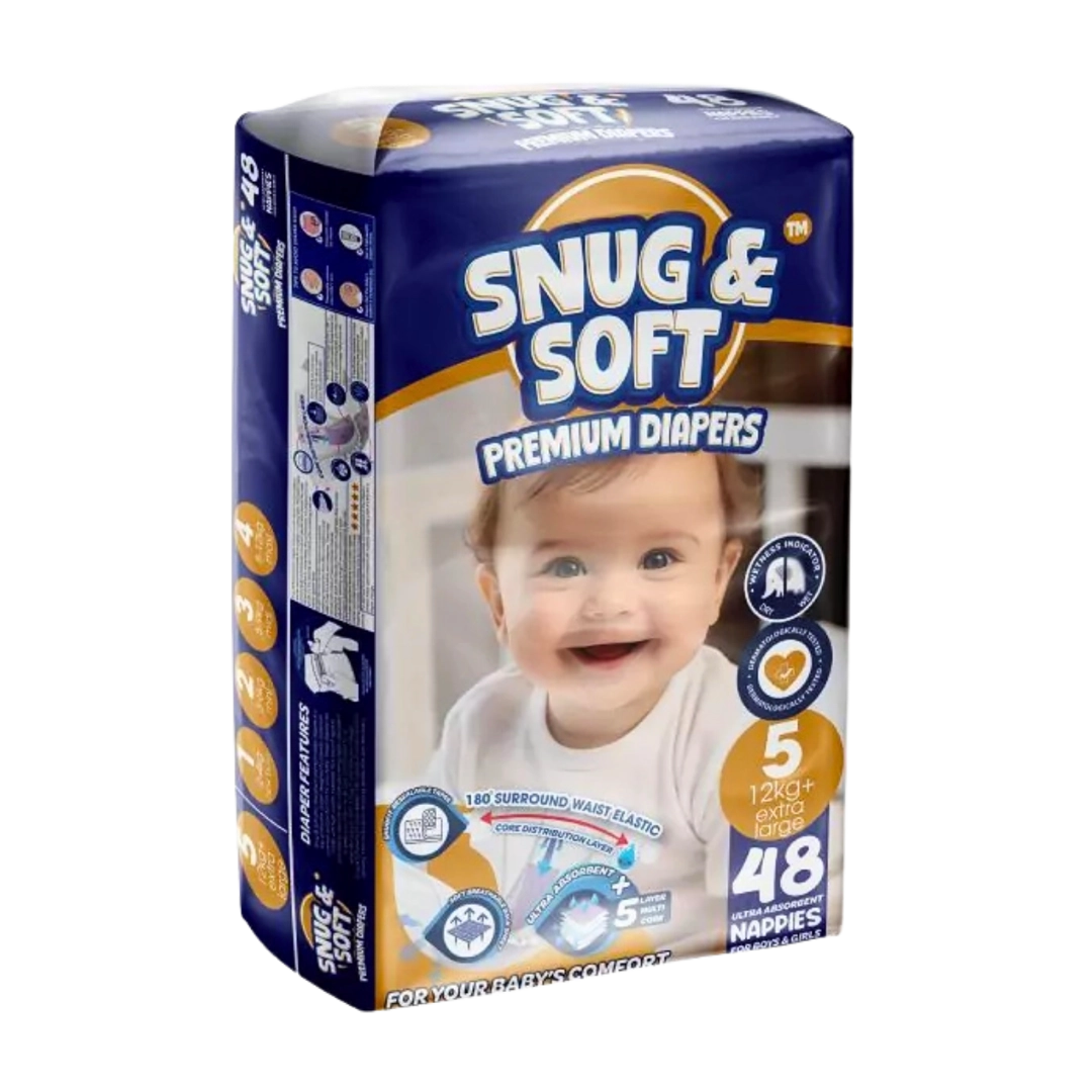 L’il Masters XL Snug & Soft Premium Diapers Size 5, 36's
