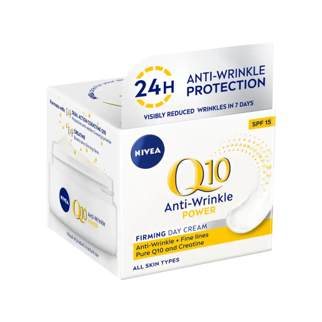 Nivea Q10 Plus Anti-Wrinkle Day Cream, 50ml