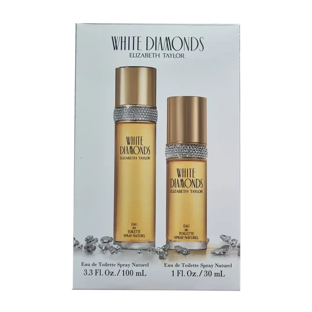 Elizabeth Taylor White Diamonds EDT Combi Pack, 100ml + 30ml