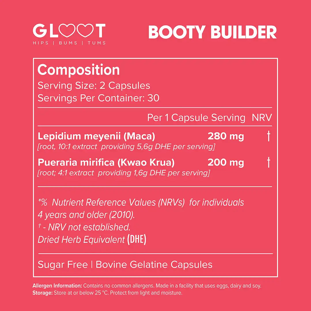 Gloot Booty Builder Capsules, 60's