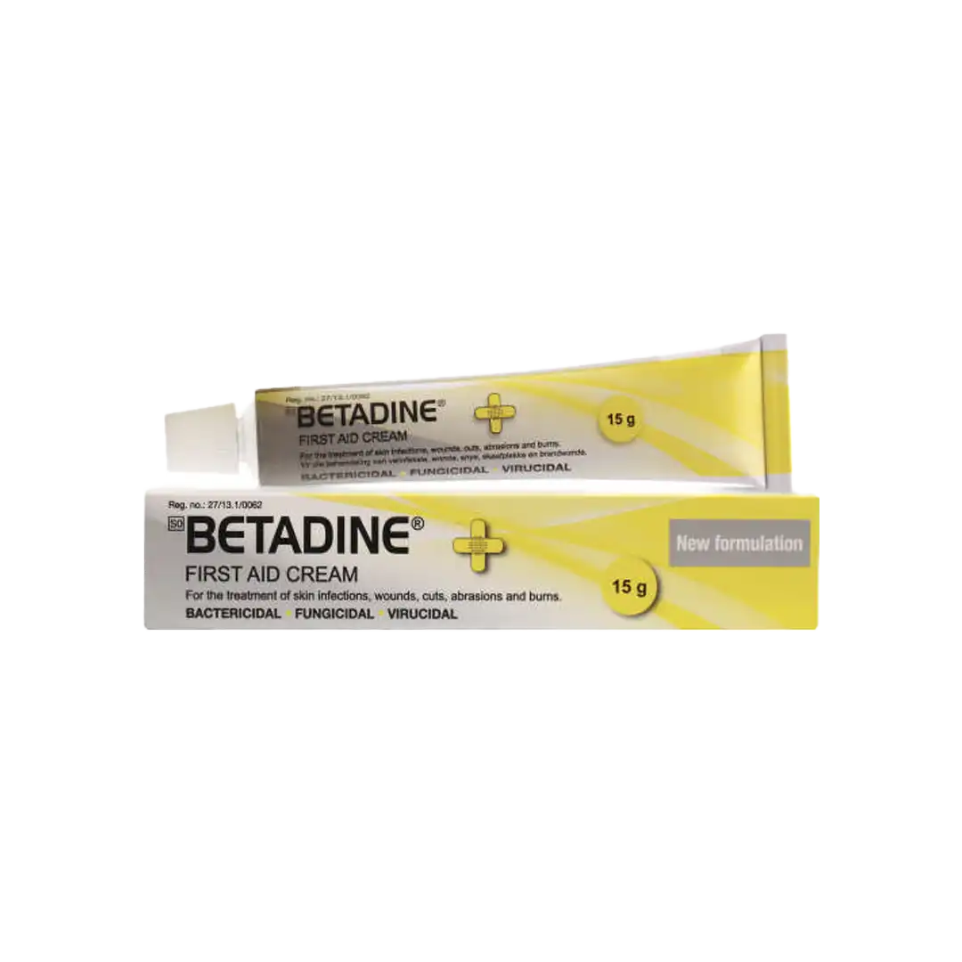 Betadine First Aid Cream, 15g