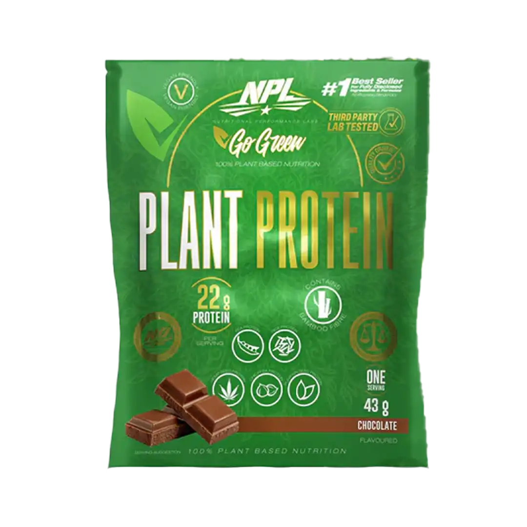 NPL Vegan Protein 43g Sachet, Assorted