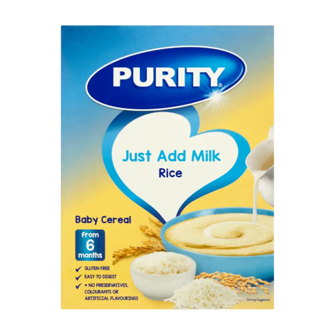 Purity 1 Cereal Rice Cereal, 200g