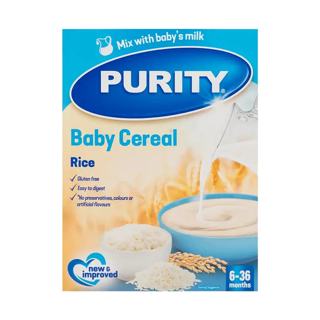 Purity 1 Cereal Rice Cereal, 200g