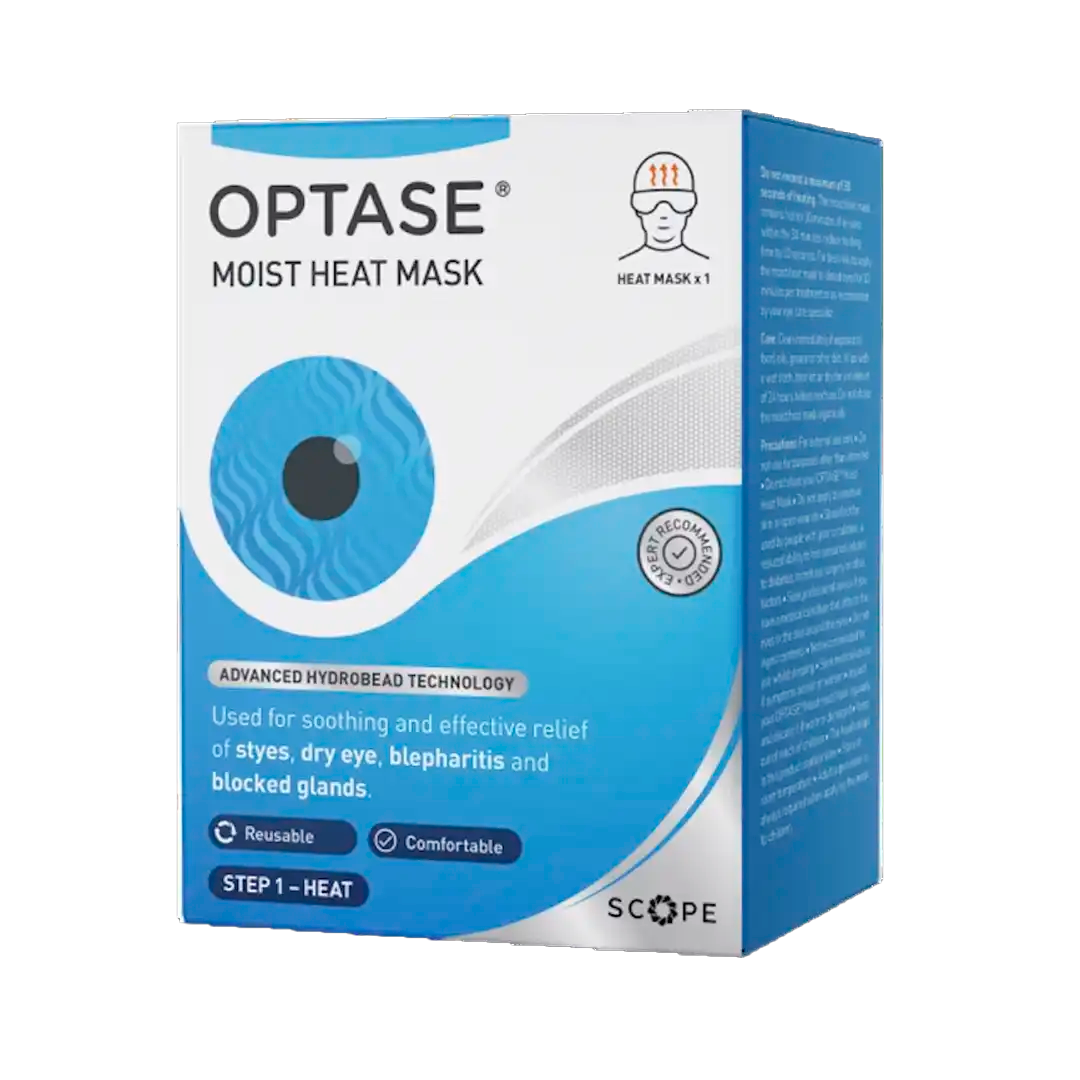 Optase Moist Reusable Heat Mask, 10ml