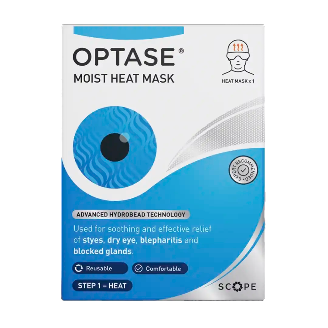 Optase Moist Reusable Heat Mask, 10ml