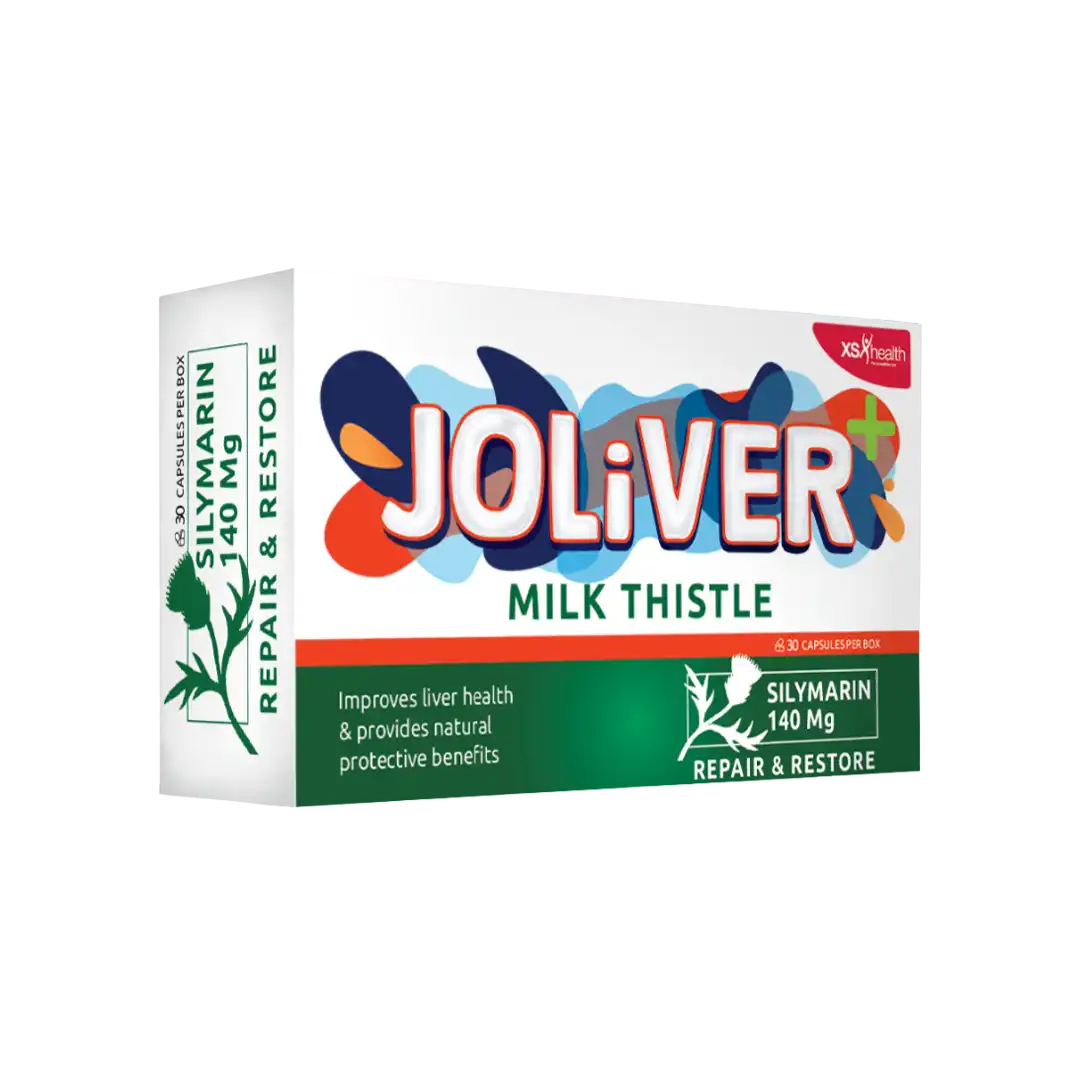 Joliver Milk Thistle – Silymarin Caps, 30`s
