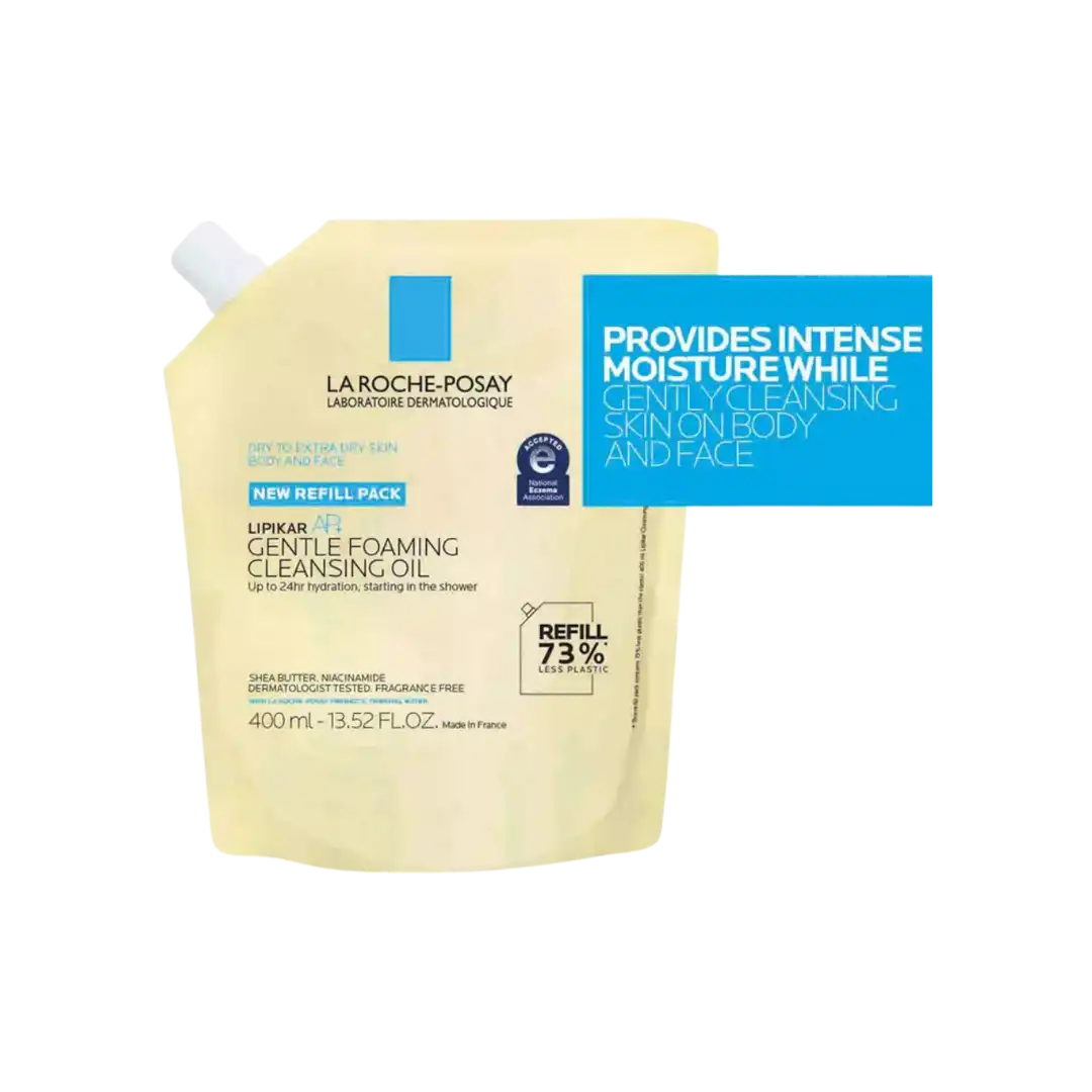 La Roche-Posay Lipikar Cleansing Oil AP+, 400ml Refill