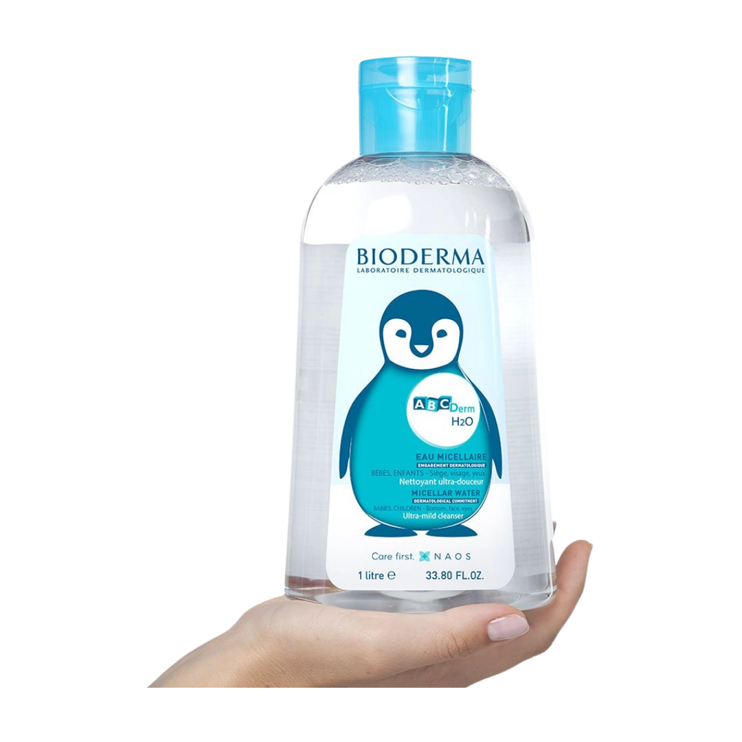 Bioderma ABCDerm H2O Micellar water with high hydrating power, 1l