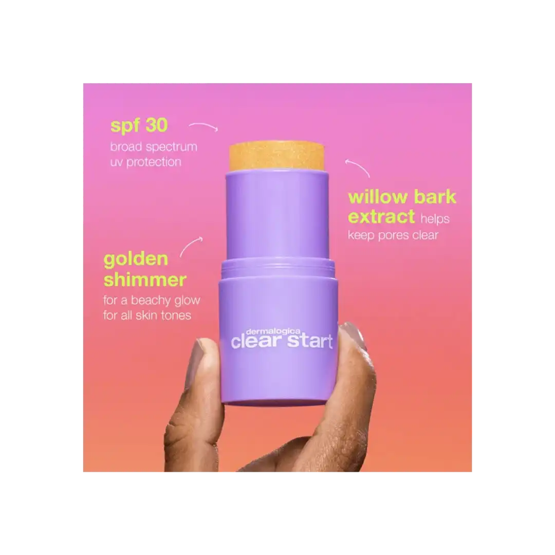 dermalogica golden hour hydrating spf30 stick, 20ml