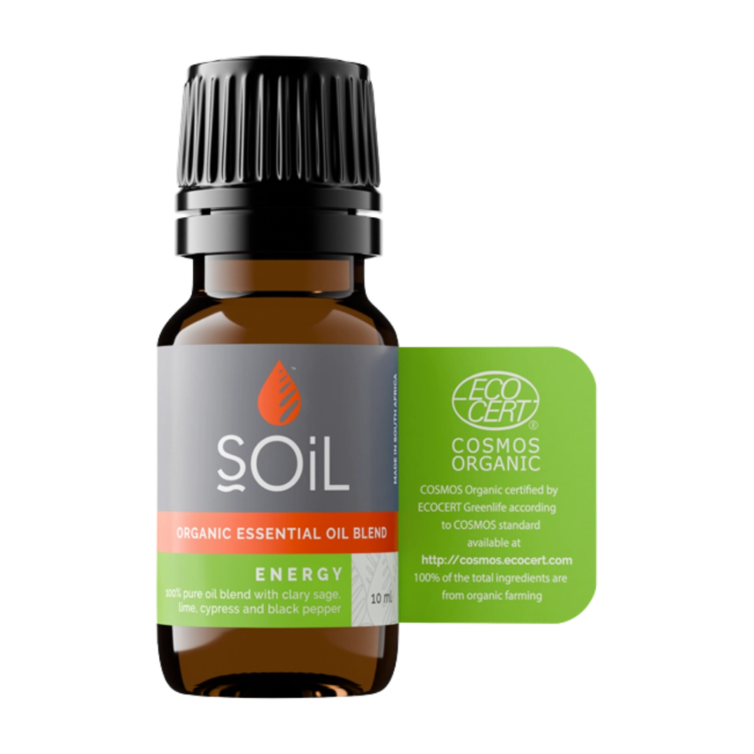 Soil Organic Energy Essential Oil Blend, 10ml
