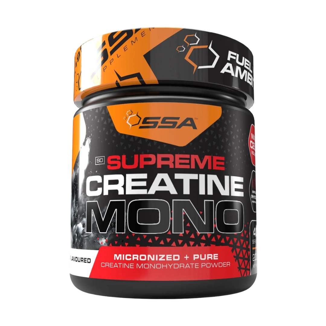 SSA Creatine Supreme Micronised Monohydrate, 200g