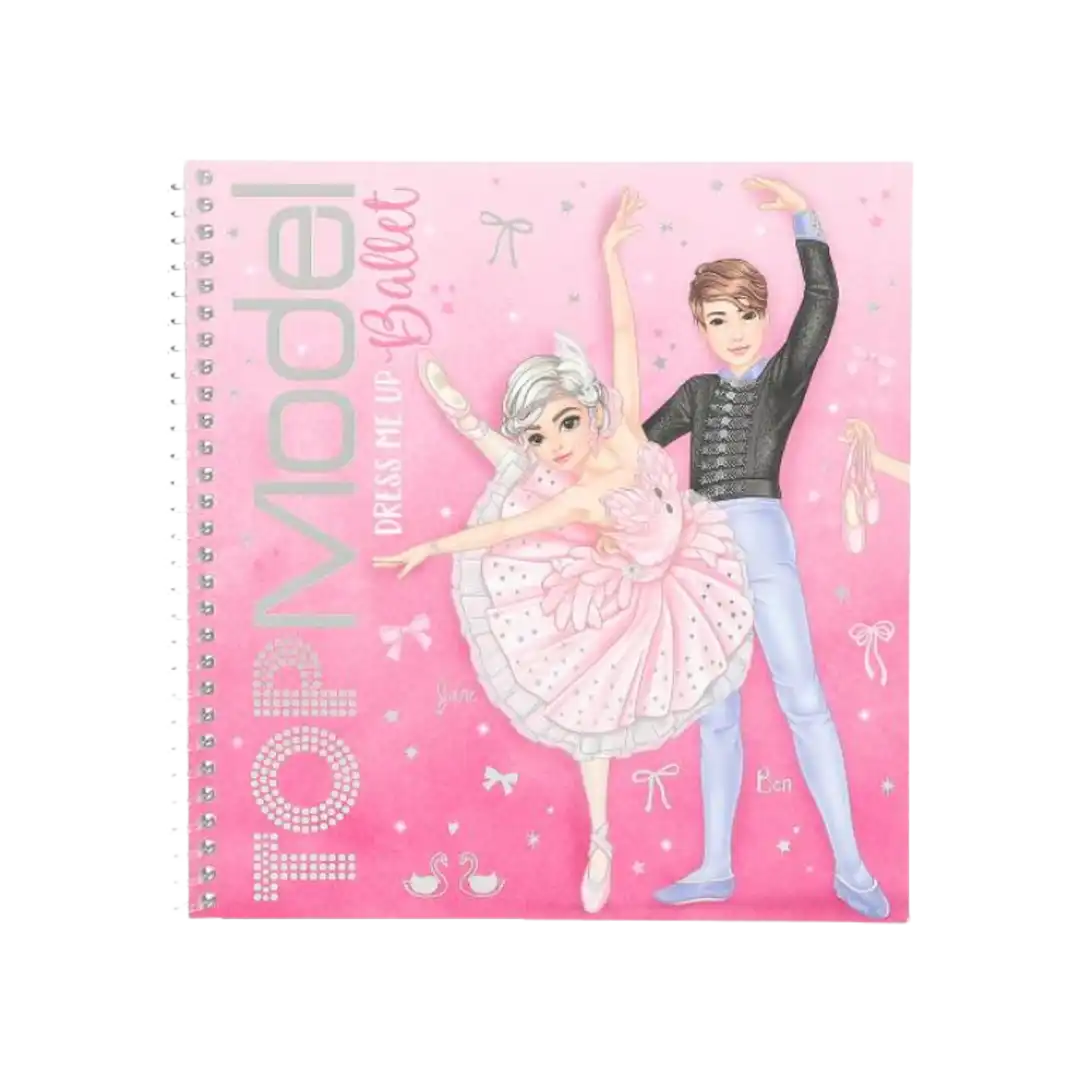 TOPModel Dress Me Up Stickerbook BALLET