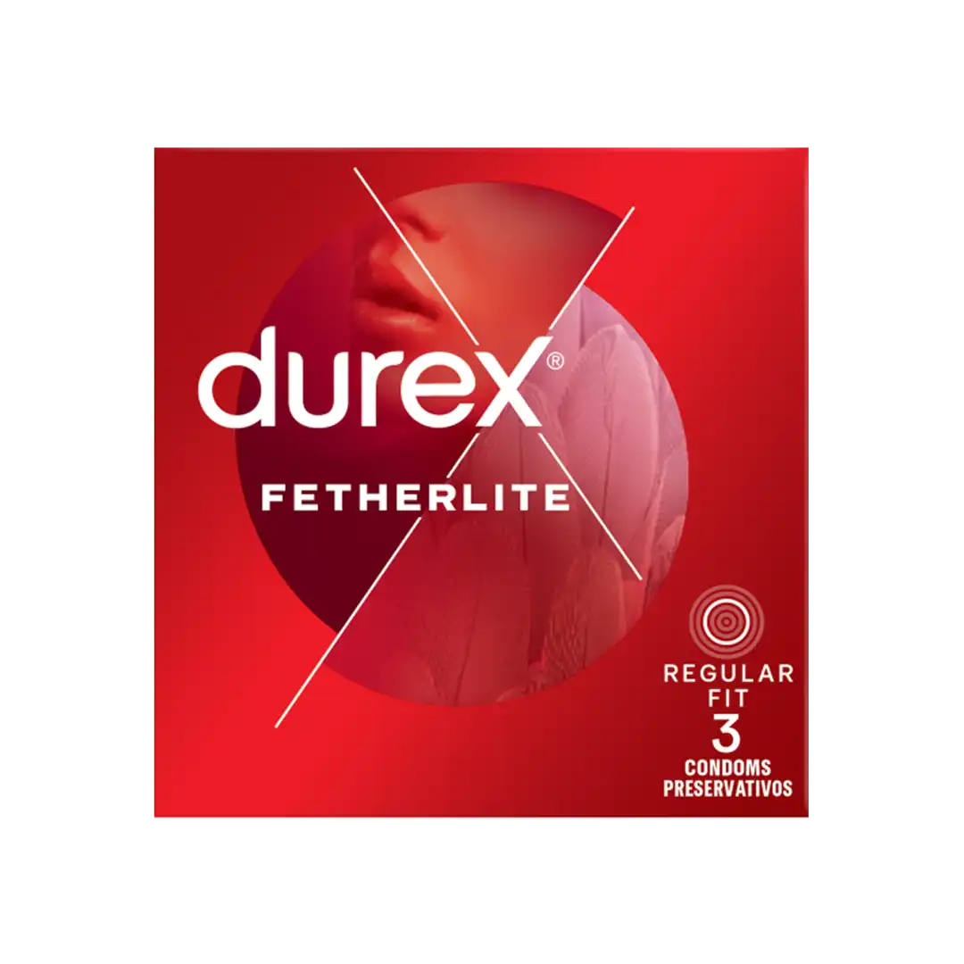 Durex Fetherlite Condoms, 3 Pack
