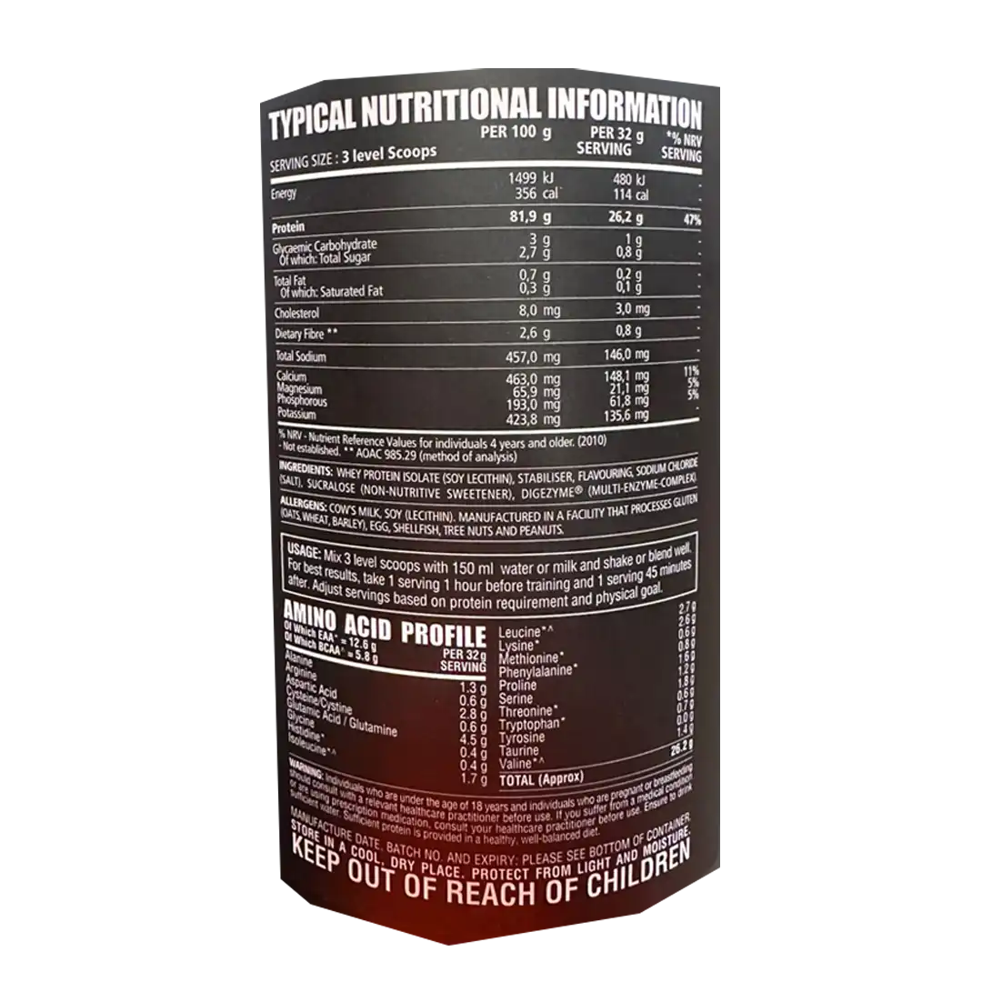 Universal Whey Isolate 900g, Assorted