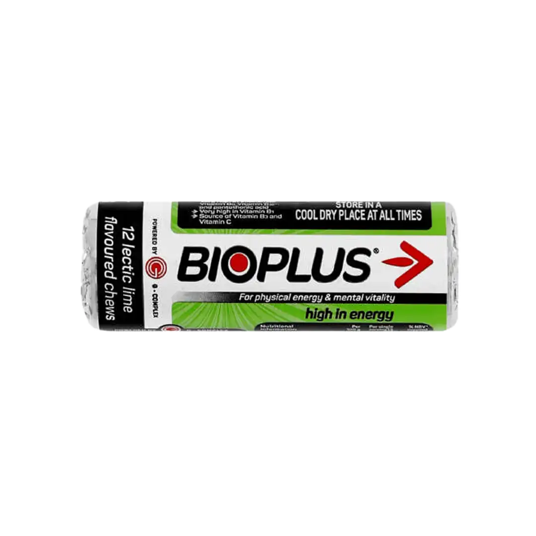 Bioplus Lectic Lemon and Lime Chews, 12's