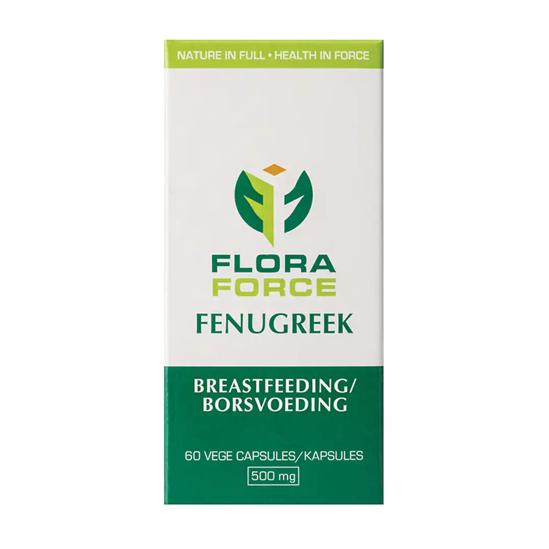 Flora Force Fenugreek Capsules, 60's